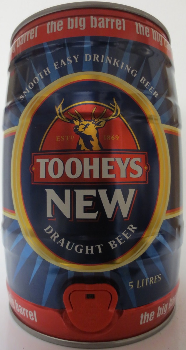 TOOHEYS NEW DRAUGHT BEER (5L) Nr.1 