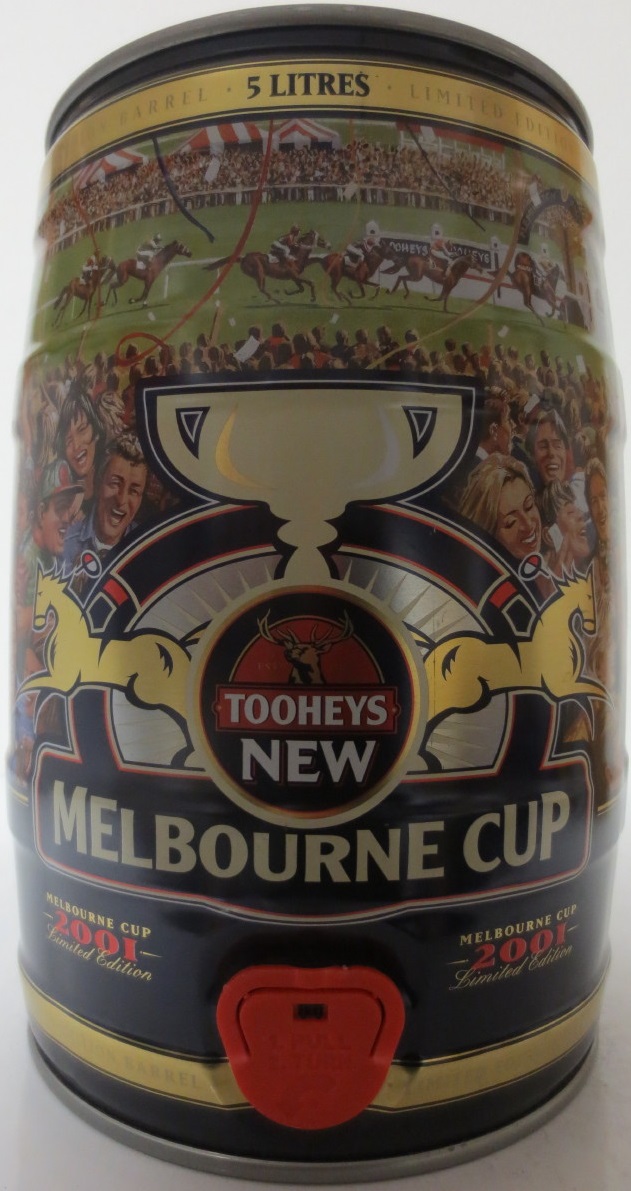 TOOHEYS NEW MELBOURNE CUP 2001 (5L) Nr.1 