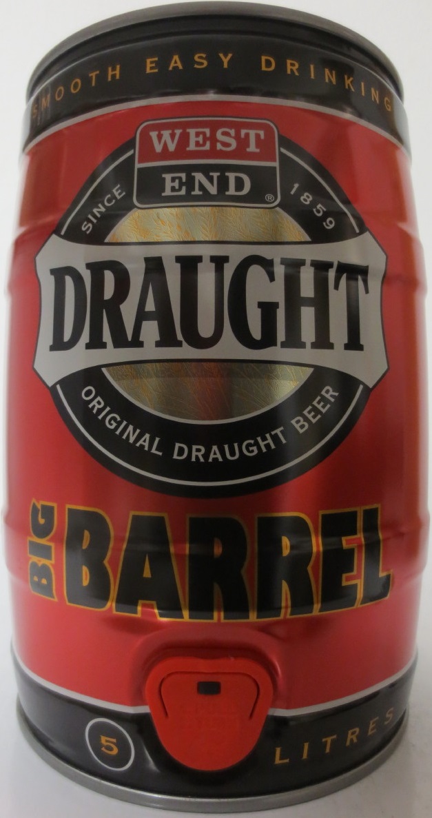 WEST END DRAUGHT THE BARREL (5L) Nr.1 
