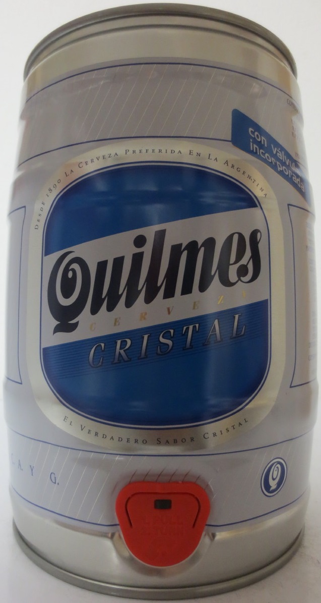 QUILMES CERVEZA CRISTAL Nr.3  