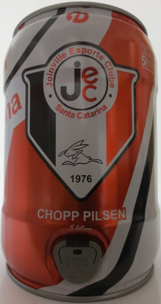 CHOPP PILSEN Jolnville Esporte Clube Santa Catarina (5L) Nr.1 