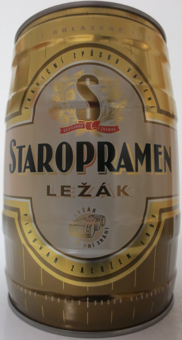 STAROPRAMEN LEŽÁK LEŽÁK 70 DNÍ ZRÁNÍ č.