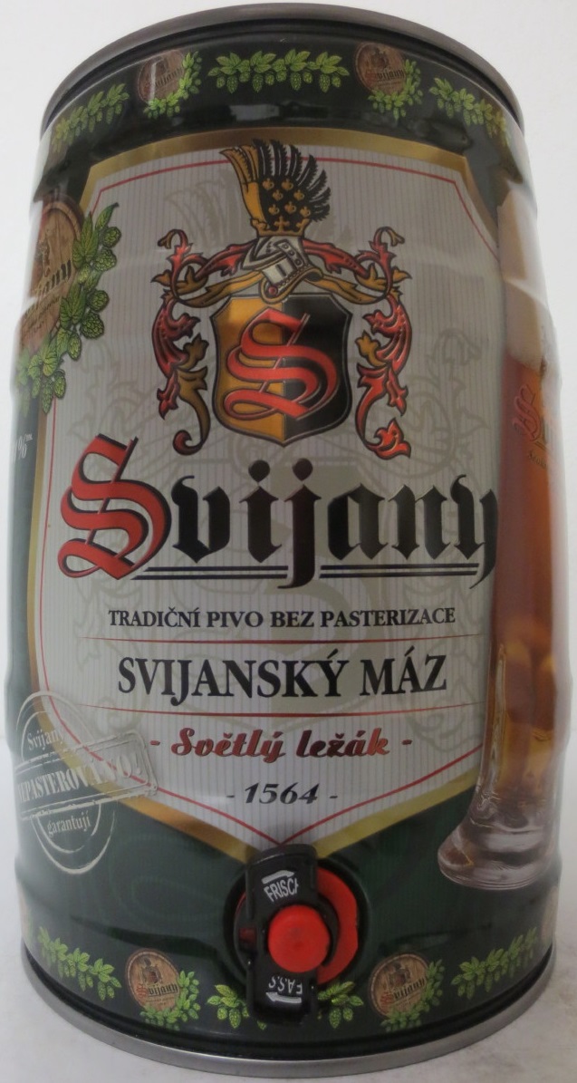 Svijany SVIJANSKÝ MÁZ - Světlý ležák - 1564 - č.2