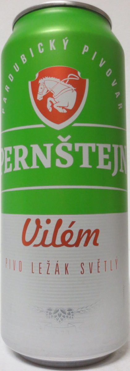 PERNŠTEJN Vilém PIVO LEŽÁK SVĚTLÝ (50cl) (B/O) č.1
