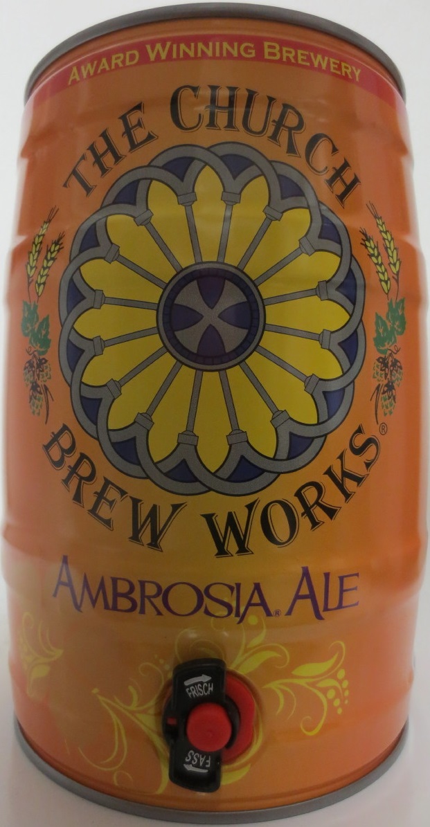 THE CHURCH BREW WORKS AMBROSIA ALE (5L) Nr.1