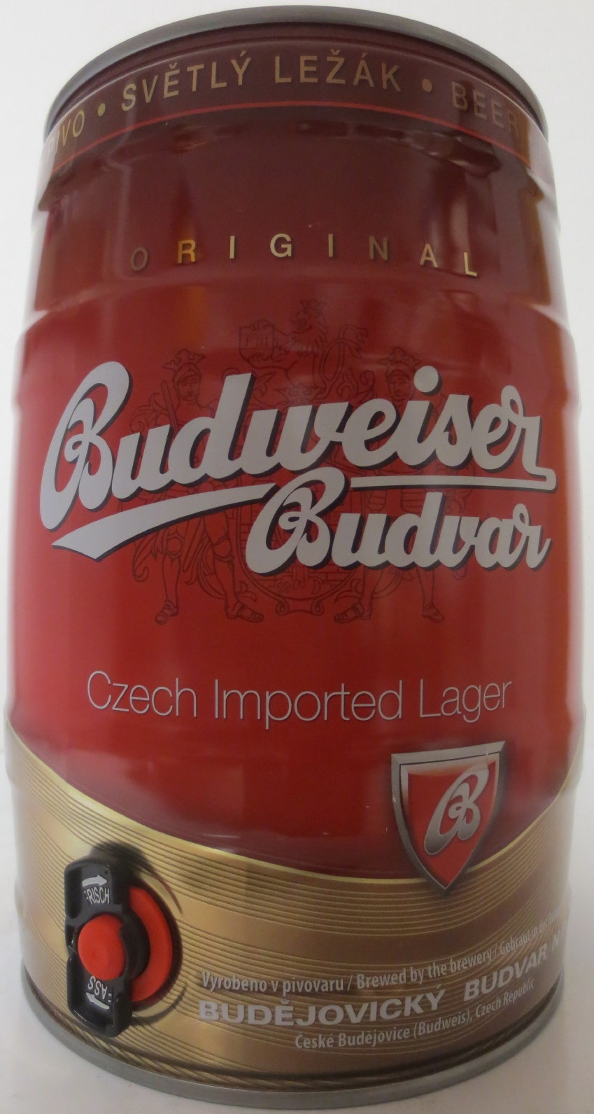 Budweiser Budvar Czech Imported Lager (5L) č.7 