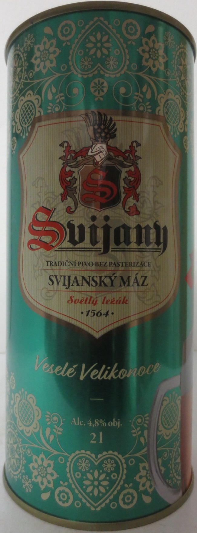 Svijany SVIJANSKÝ MÁZ Veselé Velikonoce (200cl) zelené