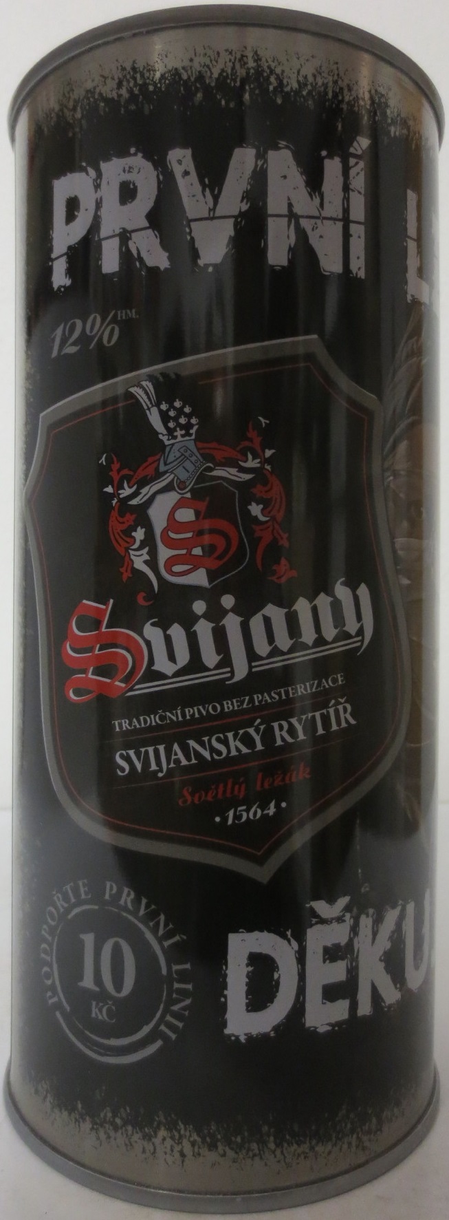 Svijany SVIJANSKÝ RYTÍŘ PRVNÍ LINIE DĚKUJEME! (200cl) č.1