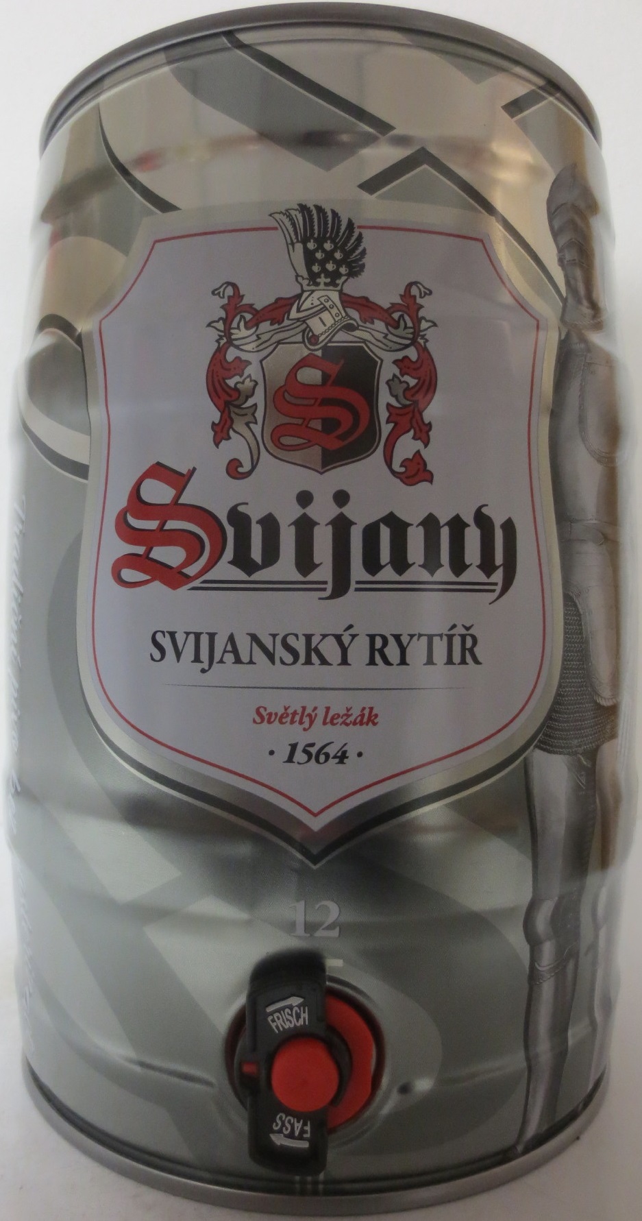 Svijany SVIJANSKÝ RYTÍŘ Světlý ležák .1564. 