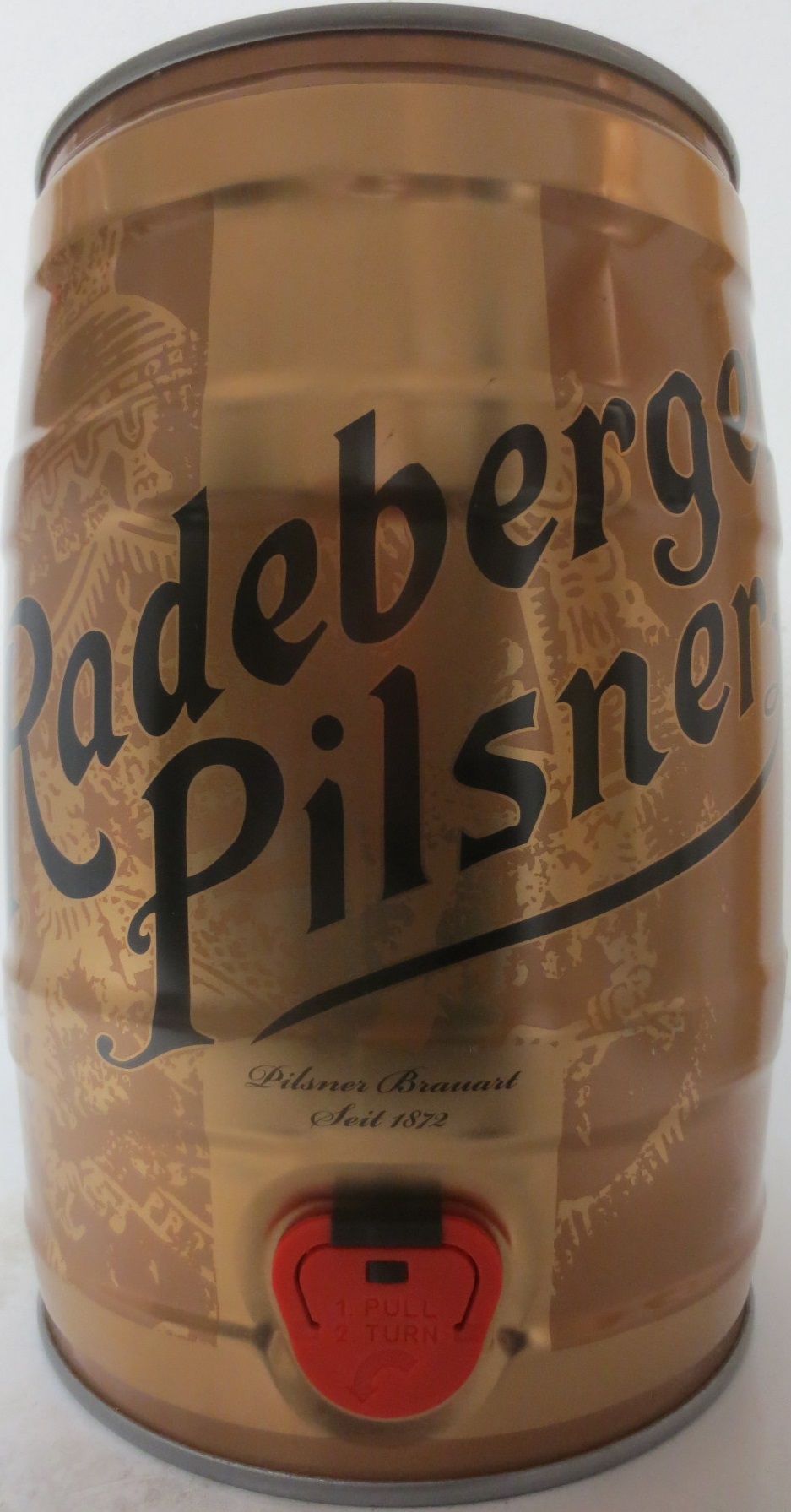 Radeberg Pilsner Brauart Seit 1872 Sonderedition 800 Jahre Radeberg 1219-2019 (5L) Nr.1 