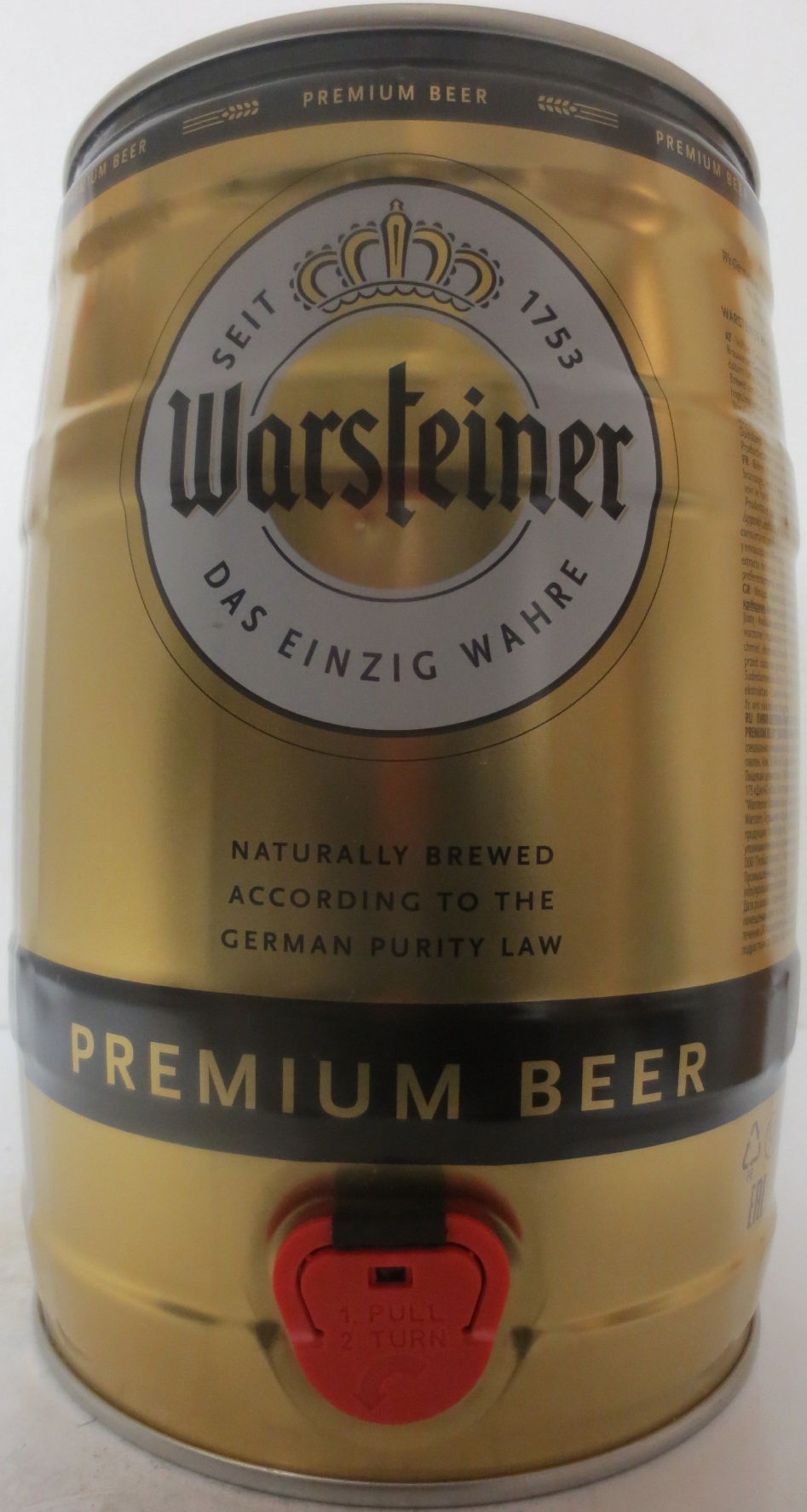 Warsteiner PREMIUM BEER (5L) Nr.1 