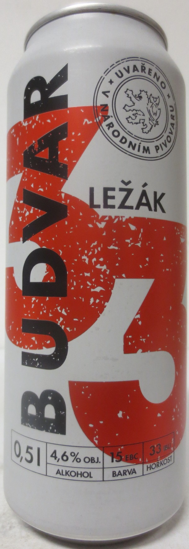 BUDVAR LEŽÁK 33 (50cl) (B/O) č.2