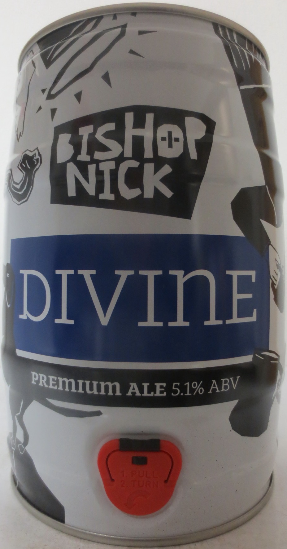 BISHOP NICK DIVINE PREMIUM ALE 5,1% ABV (5L) Nr.1
