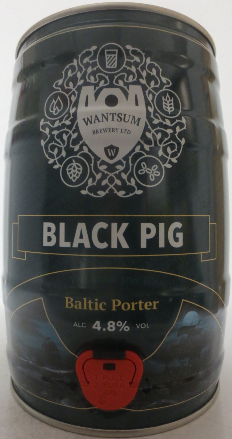WANTSUM BLACK PIG Baltic Porter ALC 4,8% VOL (5L) Nr.1