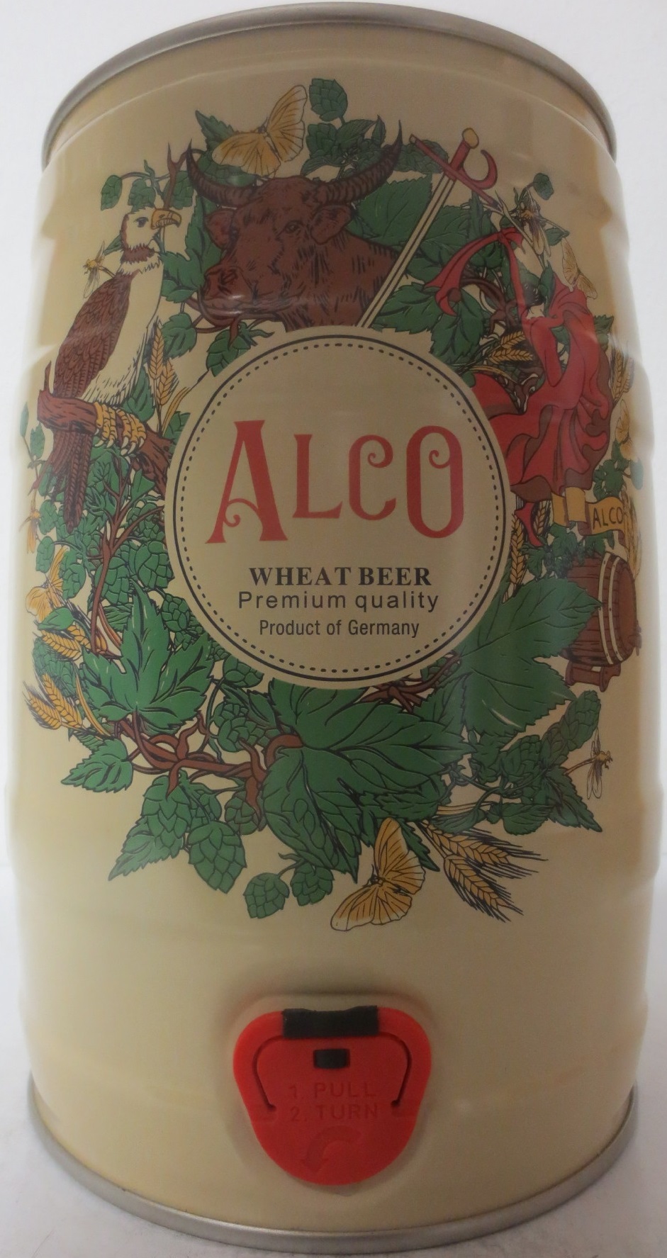 ALCO WHEAT BEER Premium quality Product of Germany (5L) Nr.1