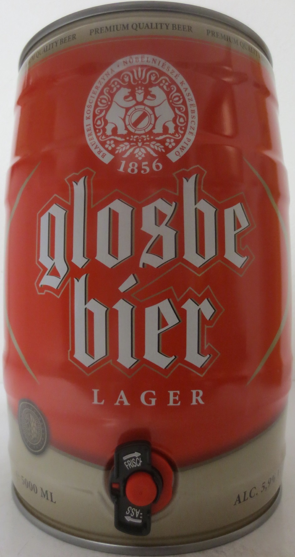 glosbe bier LAGER (5L) Nr.1 