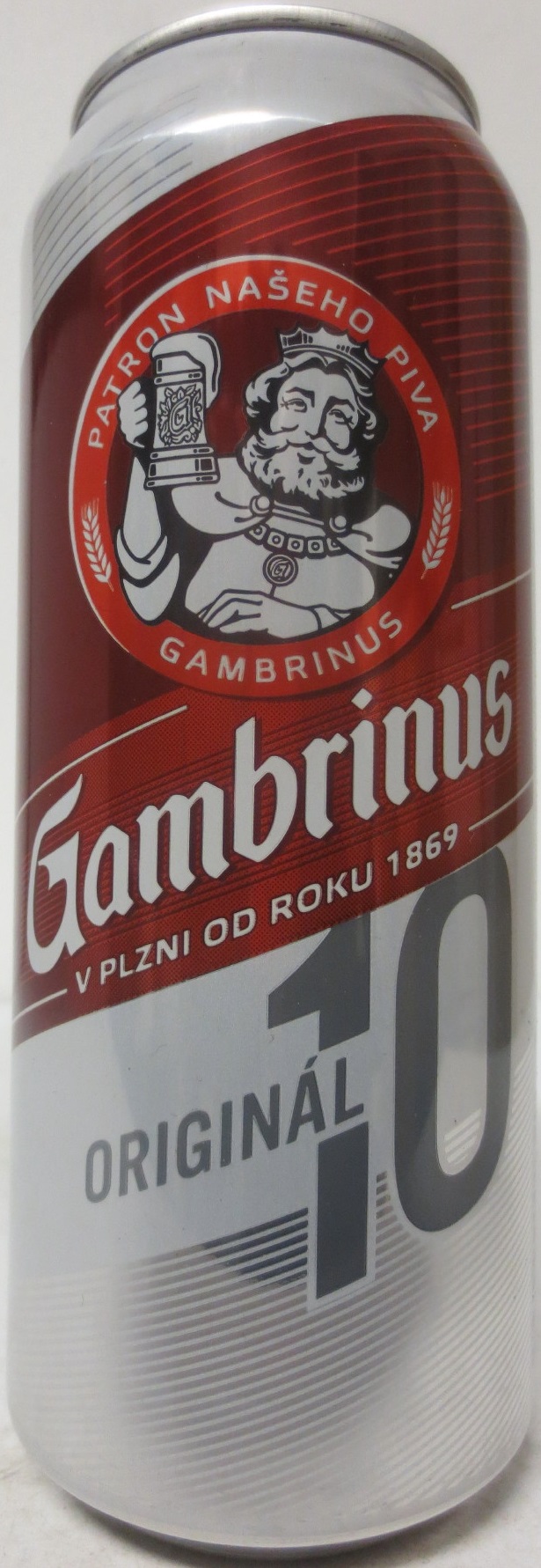 Gambrinus ORIGINÁL 10 (50cl) (B/O) č.2 (SK)