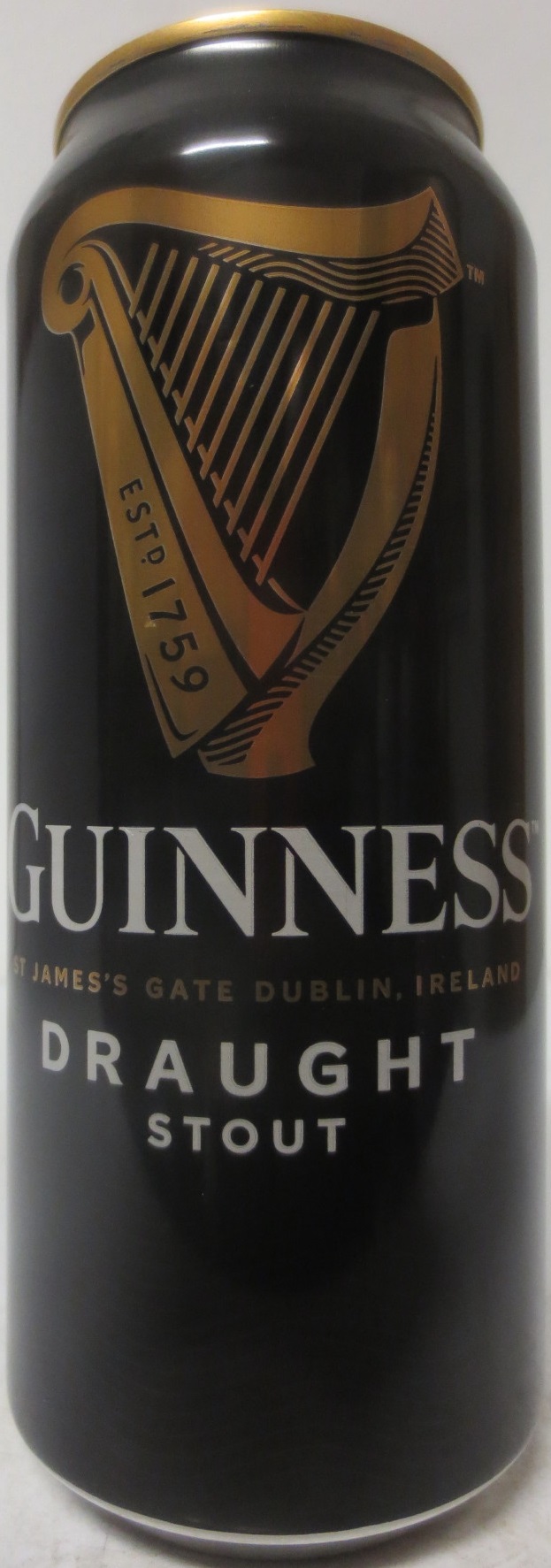 GUINNESS DRAUGHT STOUT (44cl) (B/O) č.1