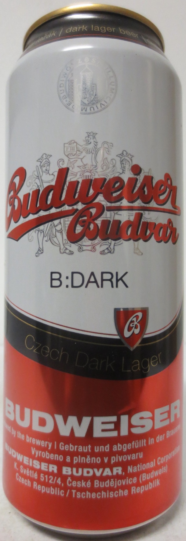 Budweiser Budvar B DARK Czech Dark Lager (50cl) (B/O) č.5