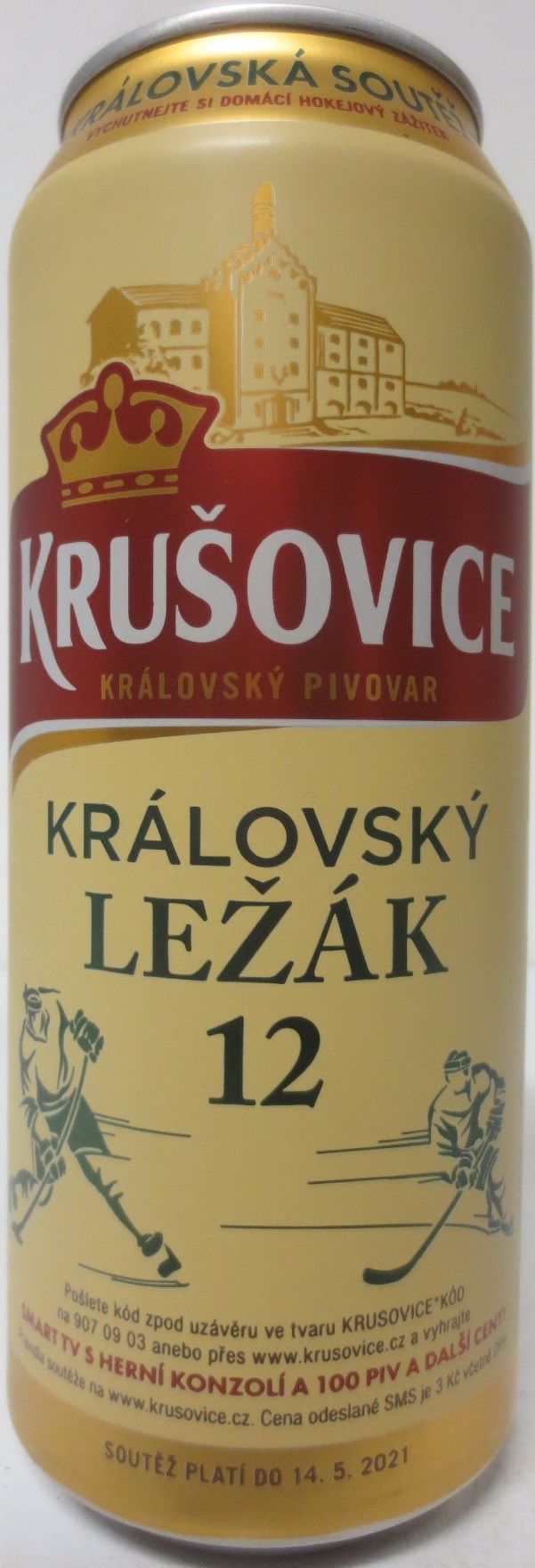 KRUŠOVICE KRÁLOVSKÝ PIVOVAR KRÁLOVSKÝ LEŽÁK 12 (50cl) (B/O) č.3