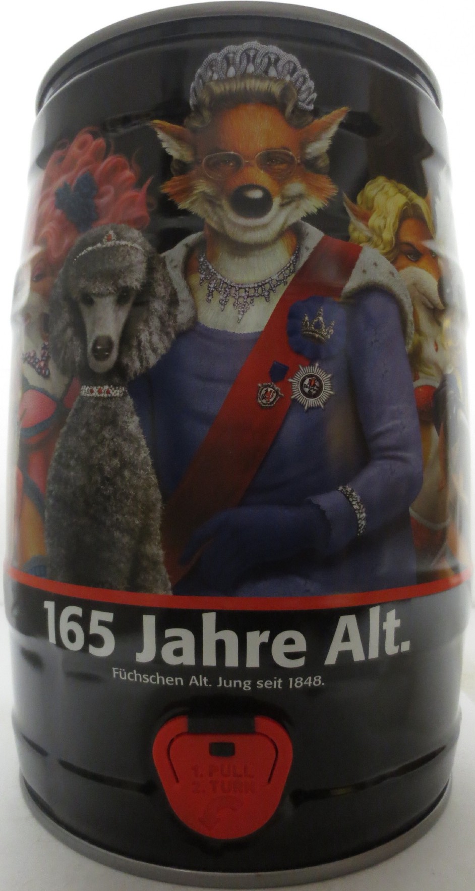 Füchschen Alt 165 Jahre Alt.Füchschen Alt. Jung seit 1848. (5L) Nr.1
