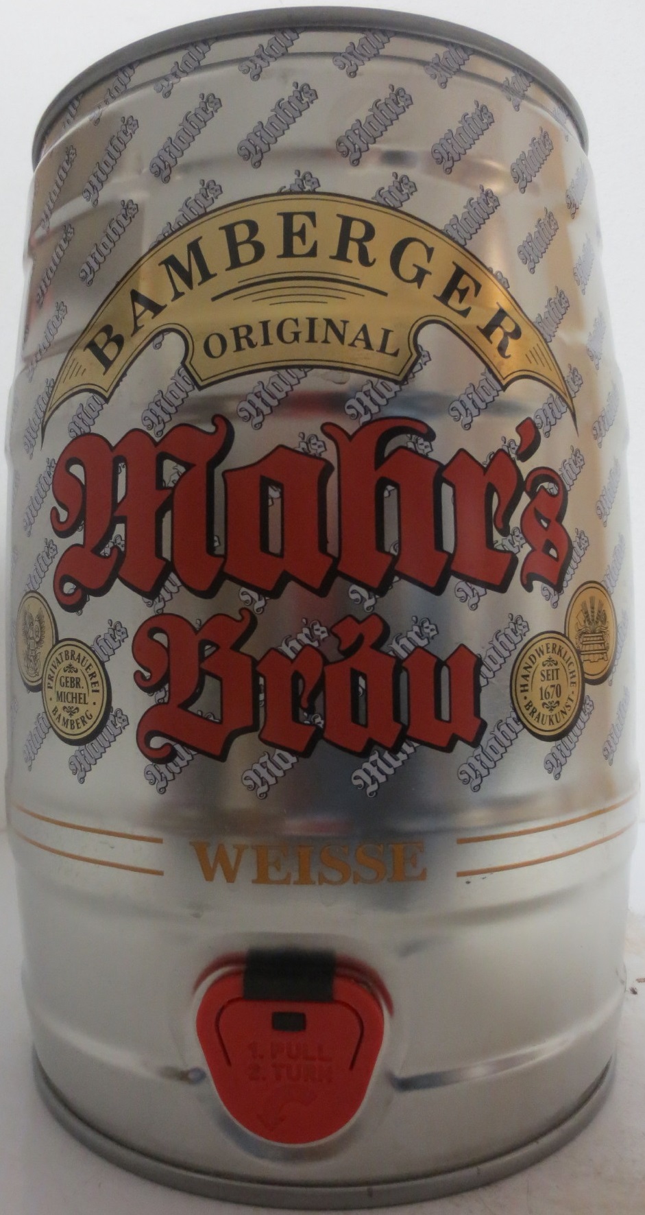 Mahr´s Bräu WEISSE (5L) Nr.1 