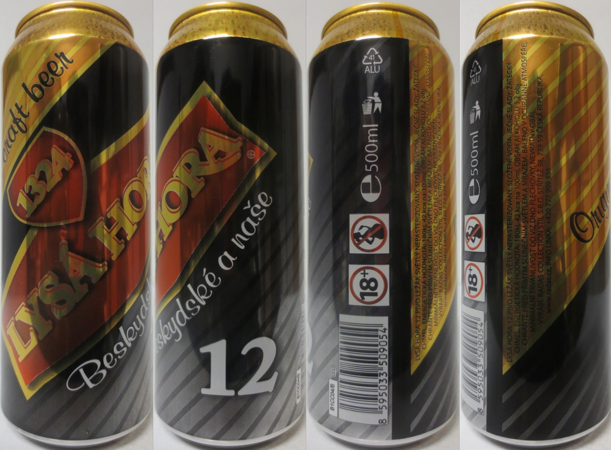 1324 LYSÁ HORA Beskydské a naše 12 (CZ) (50cl) (B/O) č.1
