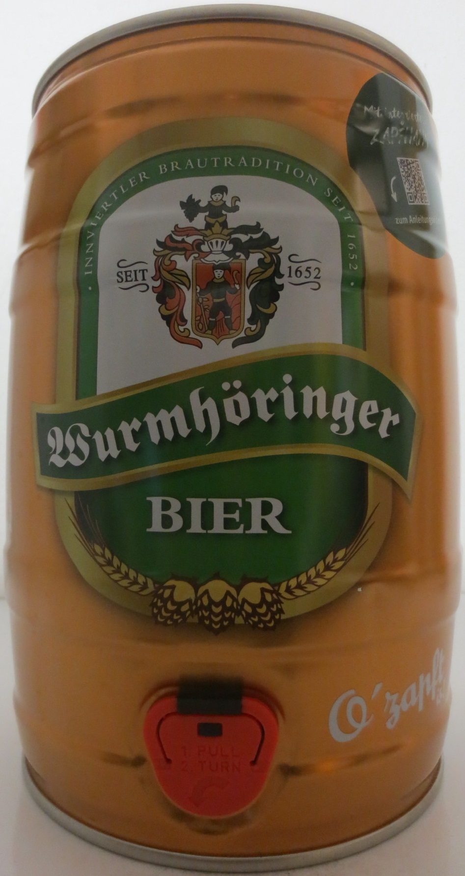 Wurmhörniger BIER (5L) Nr.1 