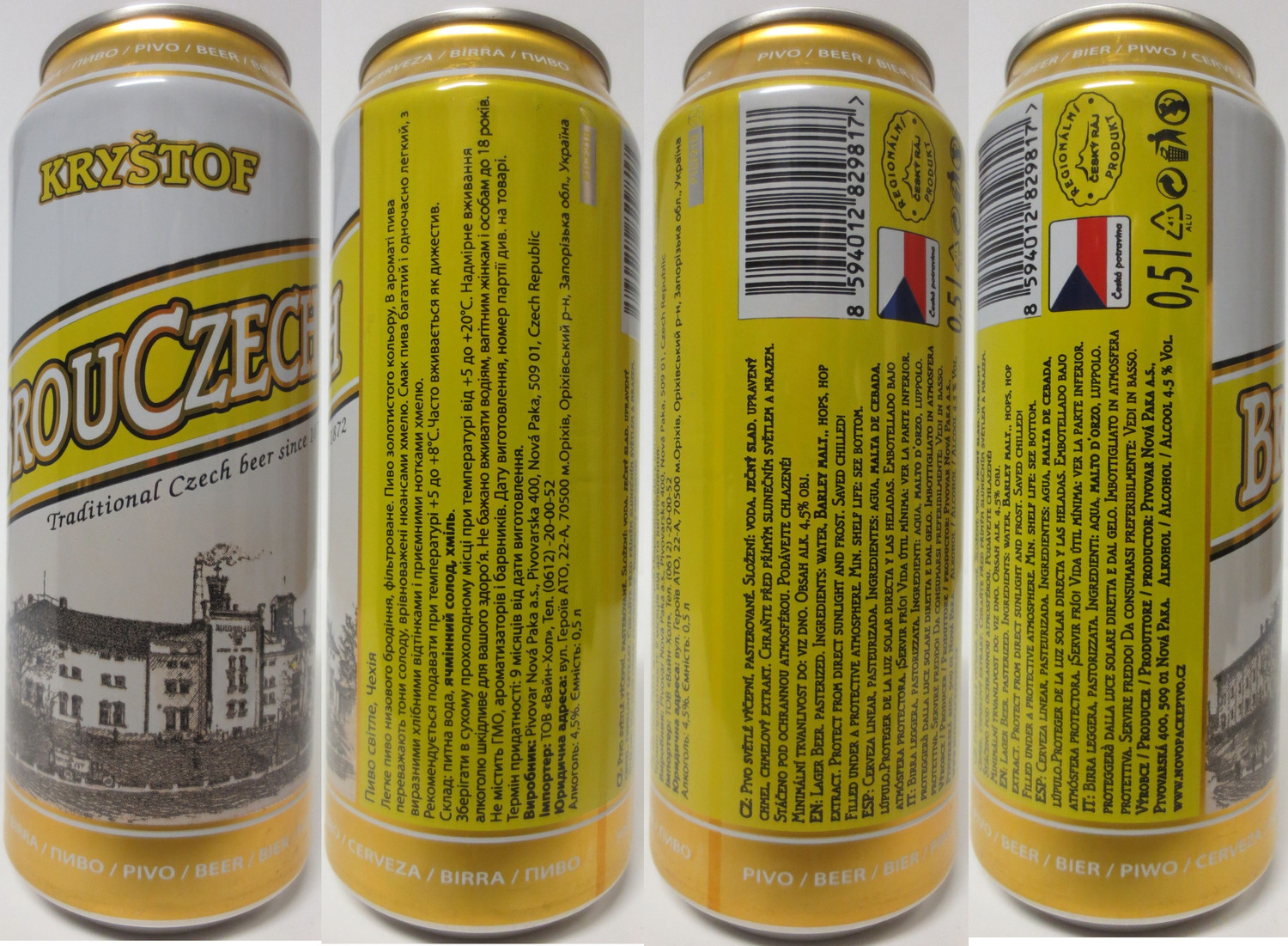 KRYŠTOF BROUCZECH (CZ) (50cl) (B-/) č.1