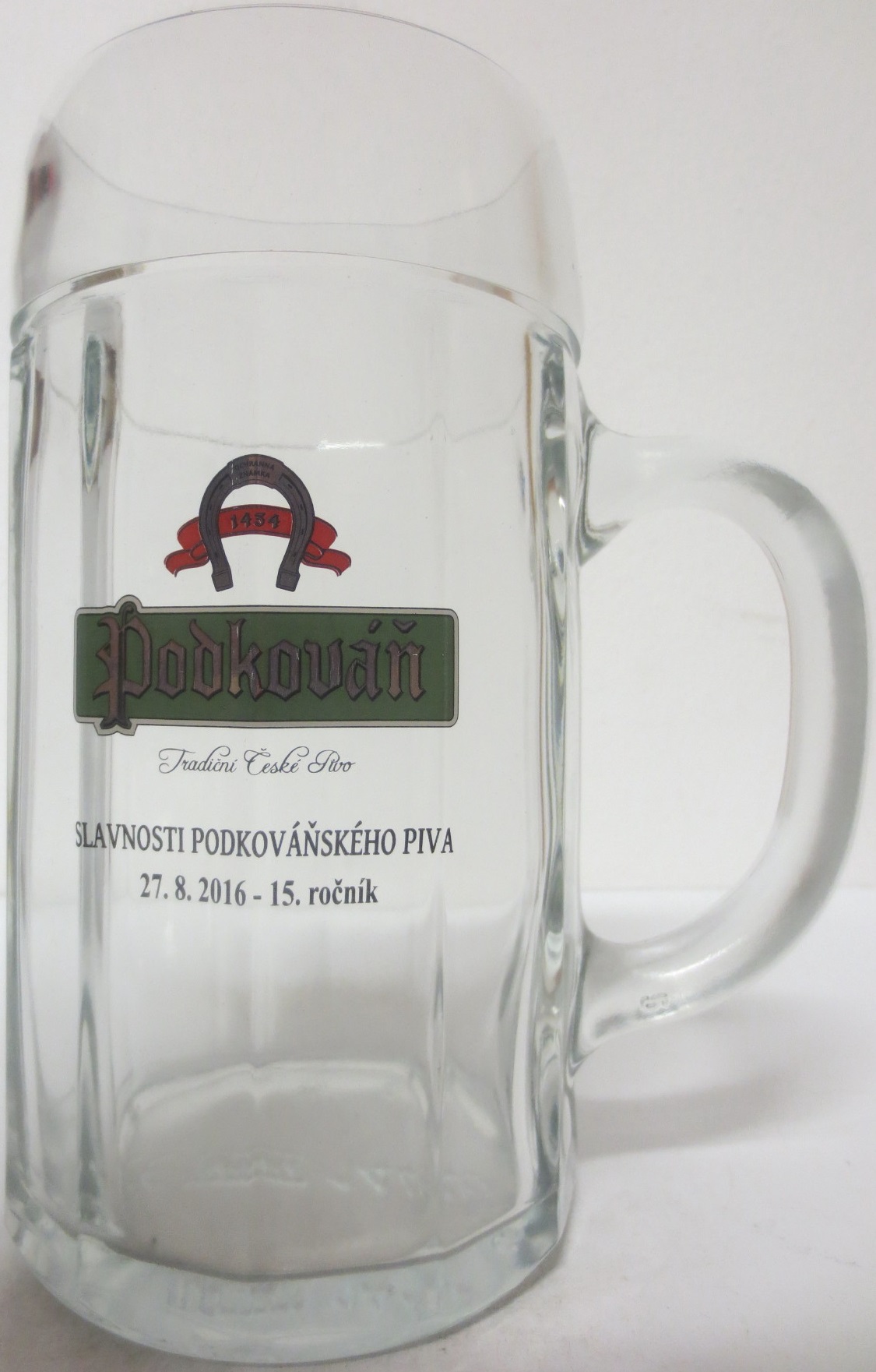 Podkováň Tradiční České Pivo SLAVNOSTI PODKOVÁŇSKÉHO PIVA 27.8.2016 - 15.ročník (1L) 