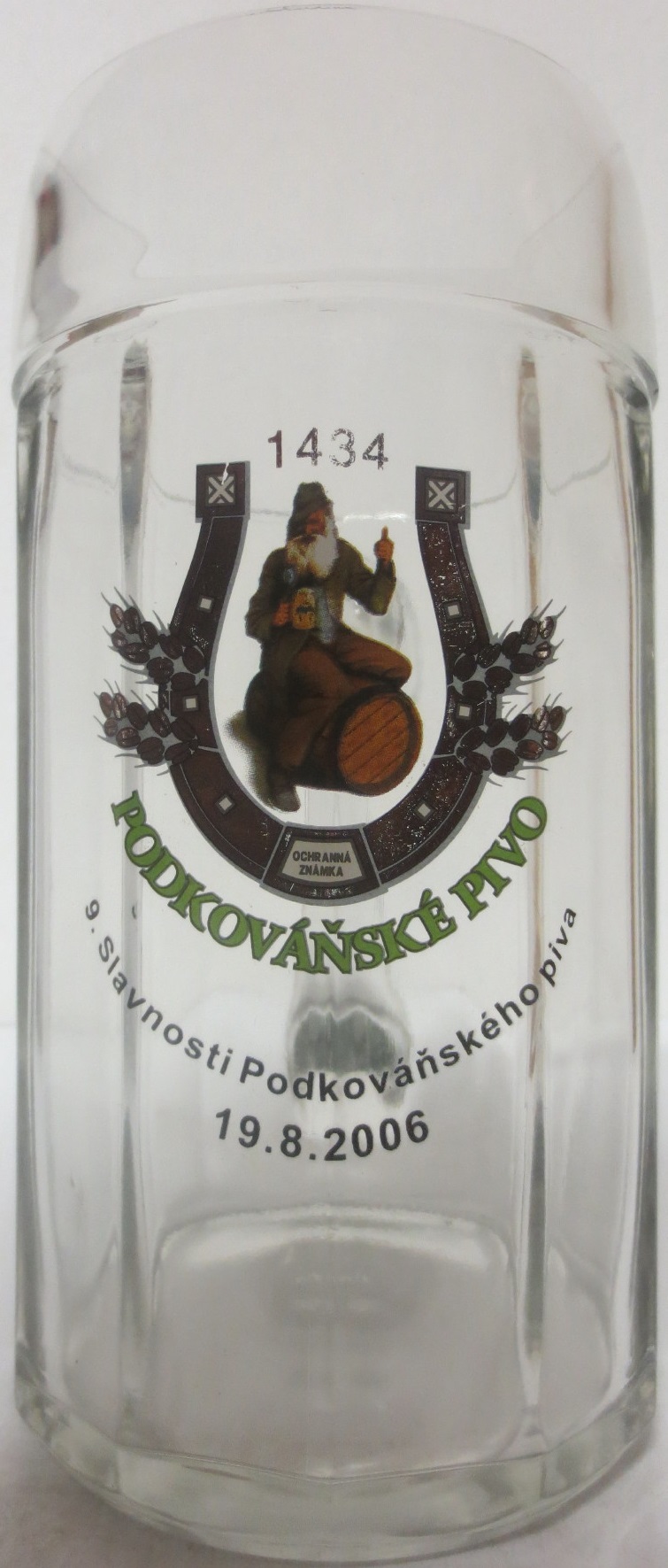 PODKOVÁŇSKÉ PIVO 9. Slavnosti Podkováňského piva 9.8.2006 (1L)