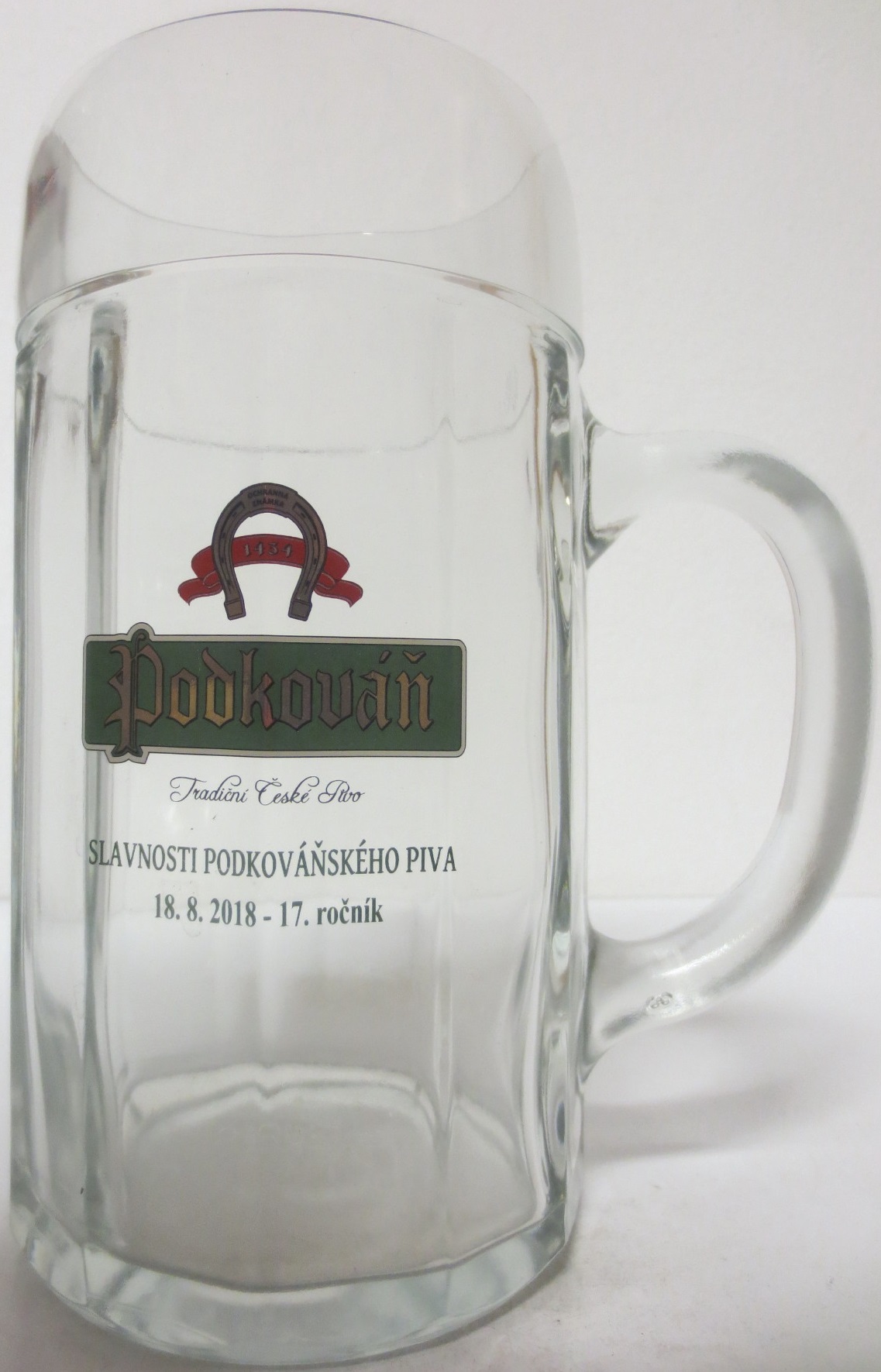 Podkováň Tradiční České Pivo SLAVNOSTI PODKOVÁŇSKÉHO PIVA 18.8.2018 - 17.ročník (1L)