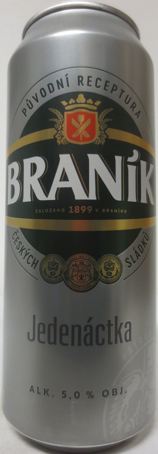 BRANÍK Jedenáctka ALK. 5,0 % OBJ. (CZ) (50cl) (B/O) č.1