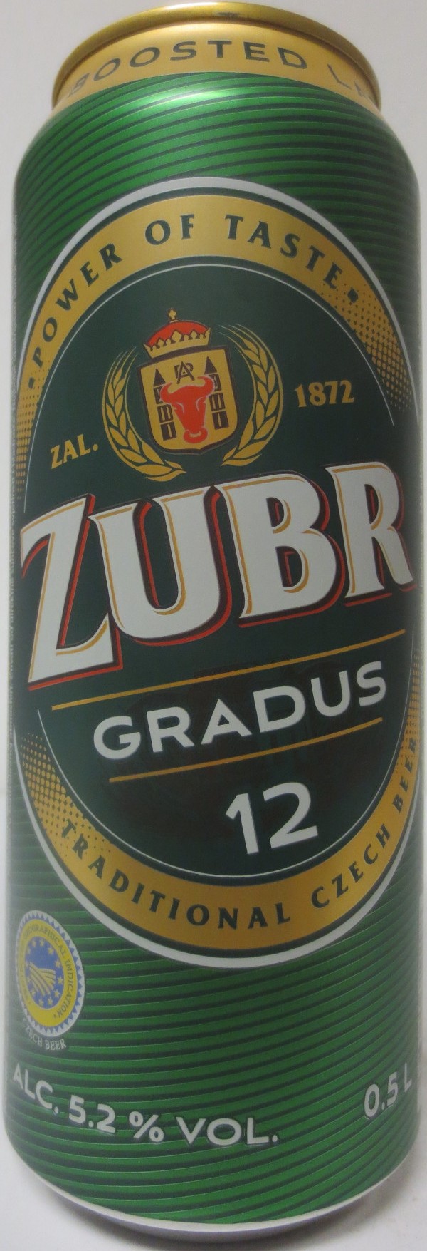 ZUBR GRADUS 12 (50cl) (B/O) 