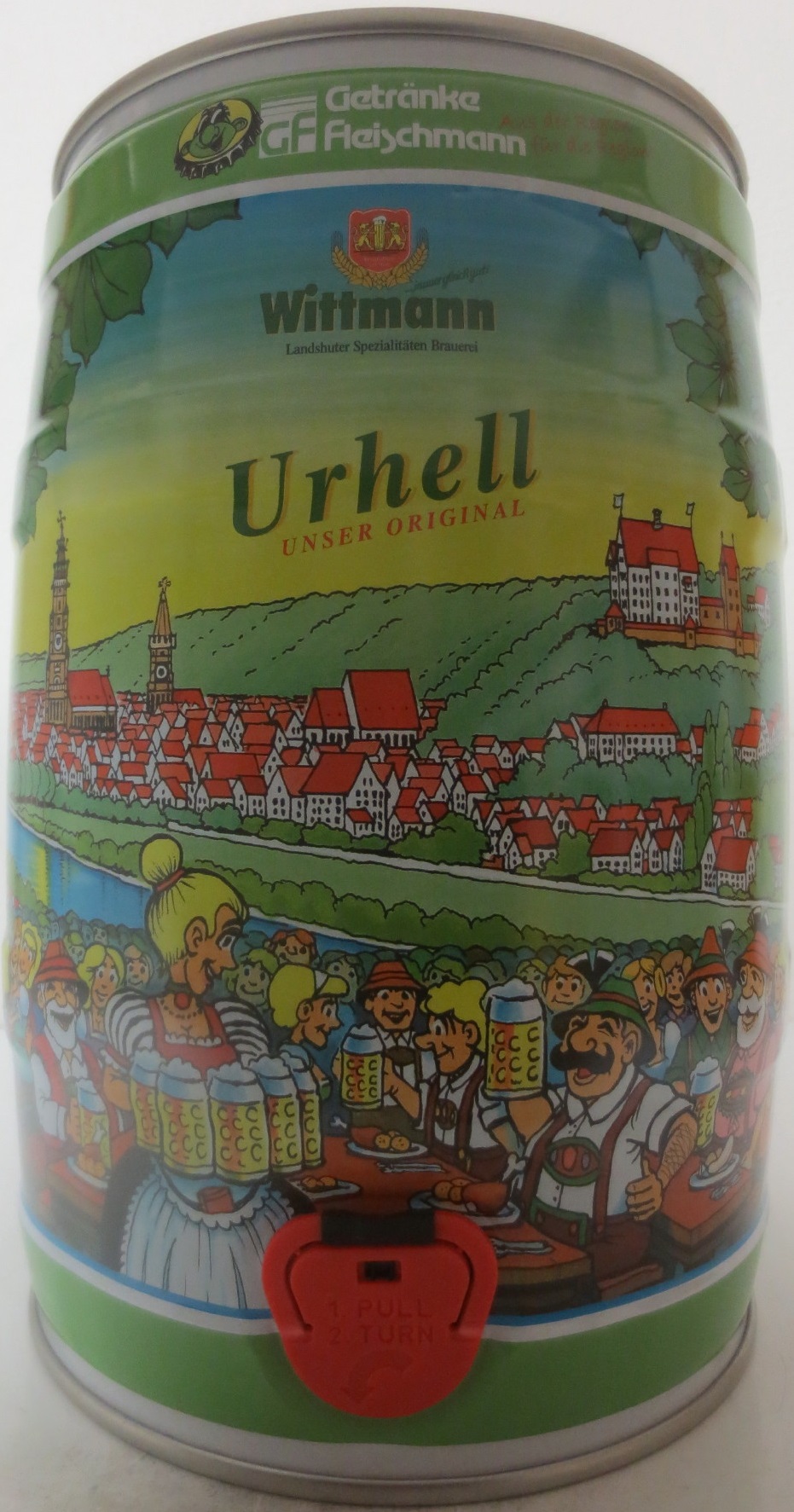 Wittmann Urhell UNSER ORIGINAL Getränke Fleischmann (5L) Nr.3