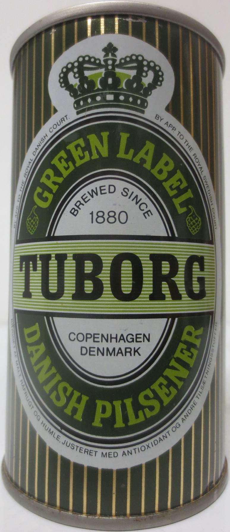 TUBORG GREEN LABEL DANISH PILSENER (35cl) (B/O) (SS) Nr.1