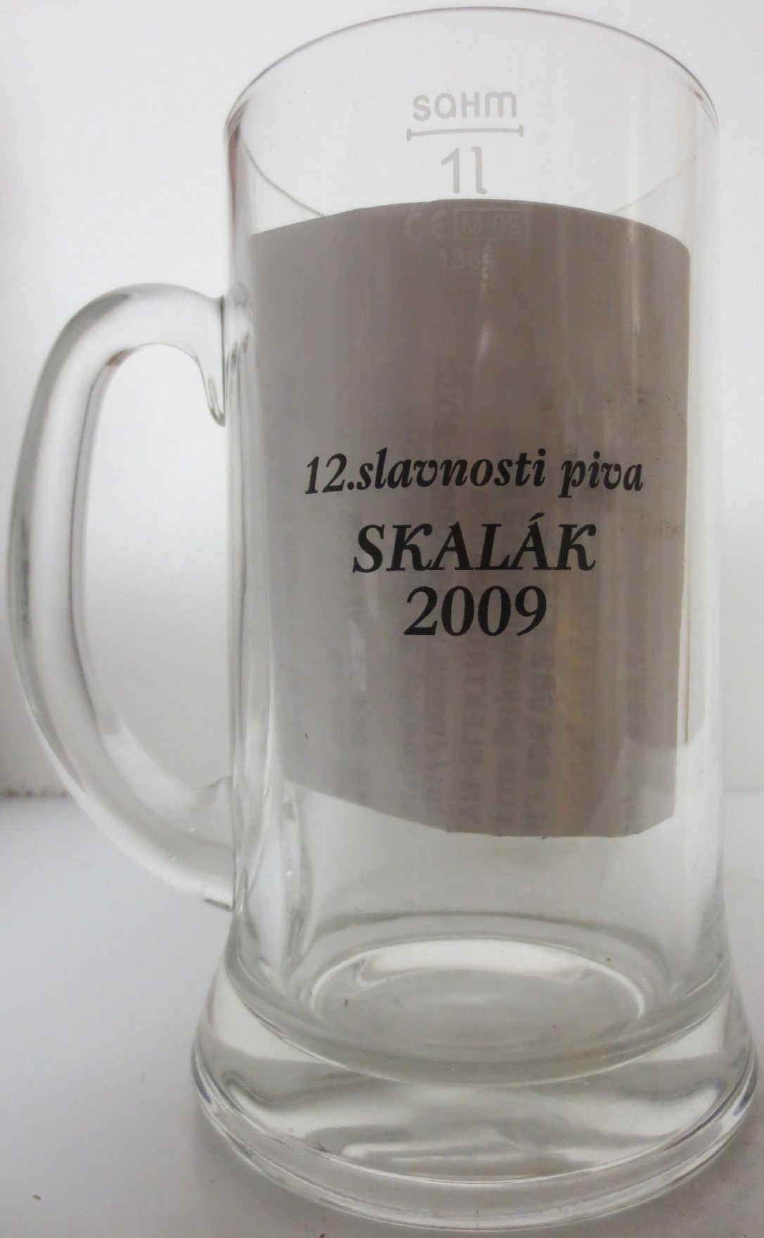 PIVOVAR ROHOZEC Založeno 1850 12. slavnosti piva Skalák 2009 (1L)