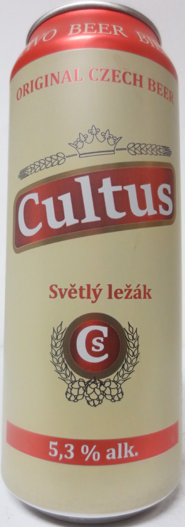 Cultus Světlý ležák (50cl) ((B/O) č.1 
