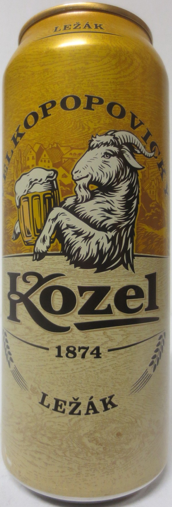 VELKOPOPOVICKÝ Kozel 1874 LEŽÁK (PL) (50cl) (B/O) č.1