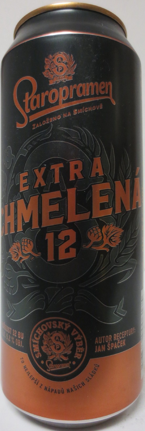 Staropramen EXTRA CHMELENÁ 12 (50cl) (B/O) č.2 