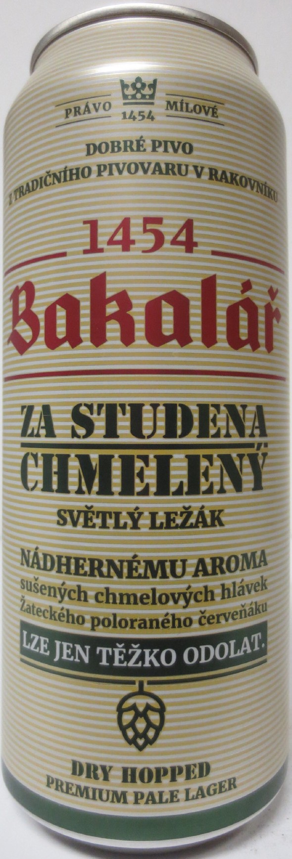Bakalář ZA STUDENA CHMELENÝ SVĚTLÝ LEŽÁK (50cl) (B/O) č.3