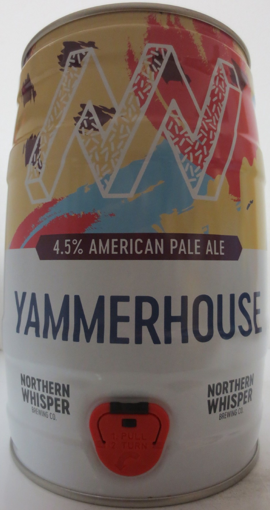 NORTHERN WHISPER BREWING CO. YAMMERHOUSE 4.5% PALE ALE (5L) Nr.1