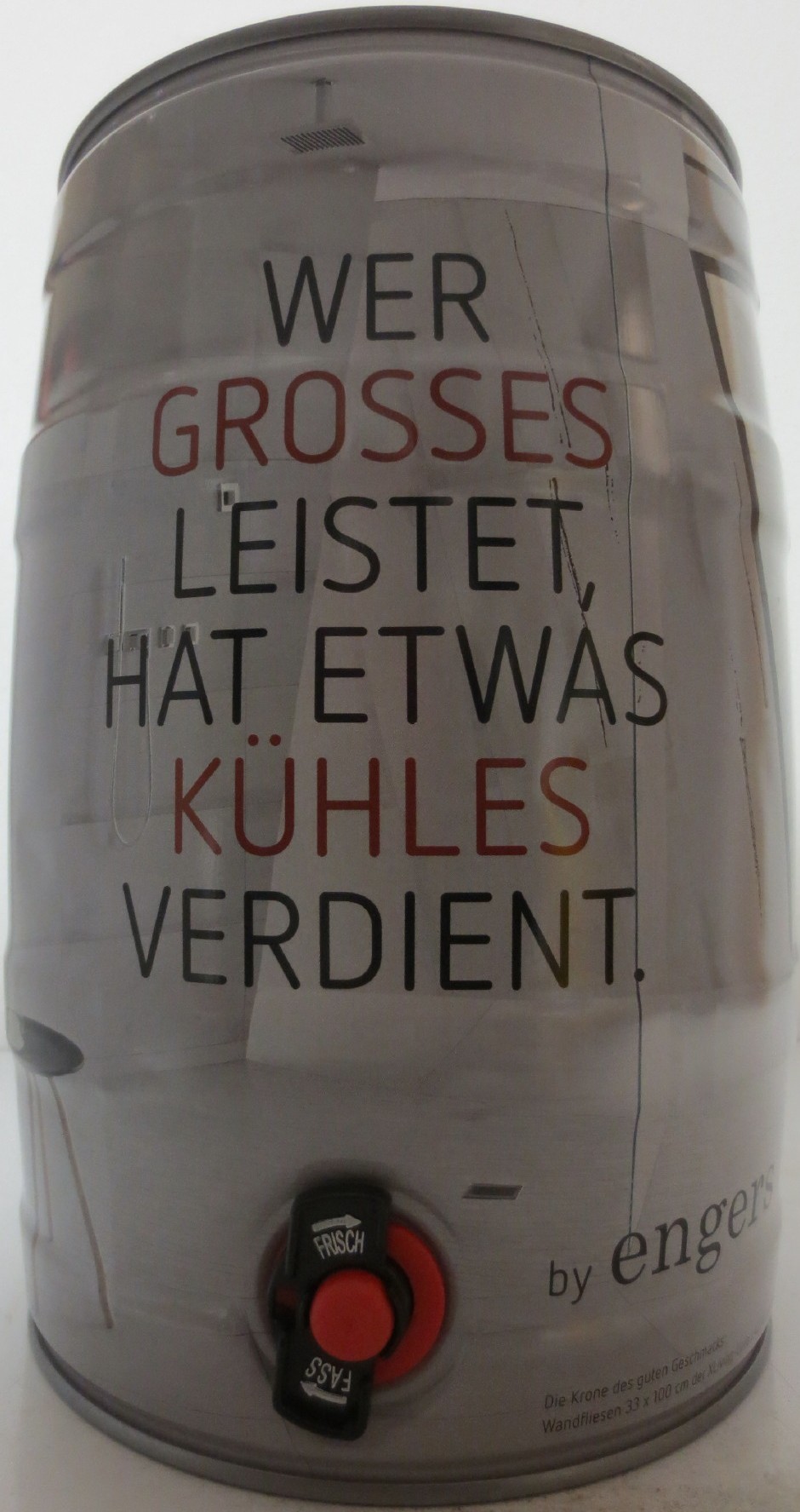 Westerwald Bräu WER GROSSES LEISTET HAT ETWAS KÜHLES VERDIENT! (5L) Nr.1 