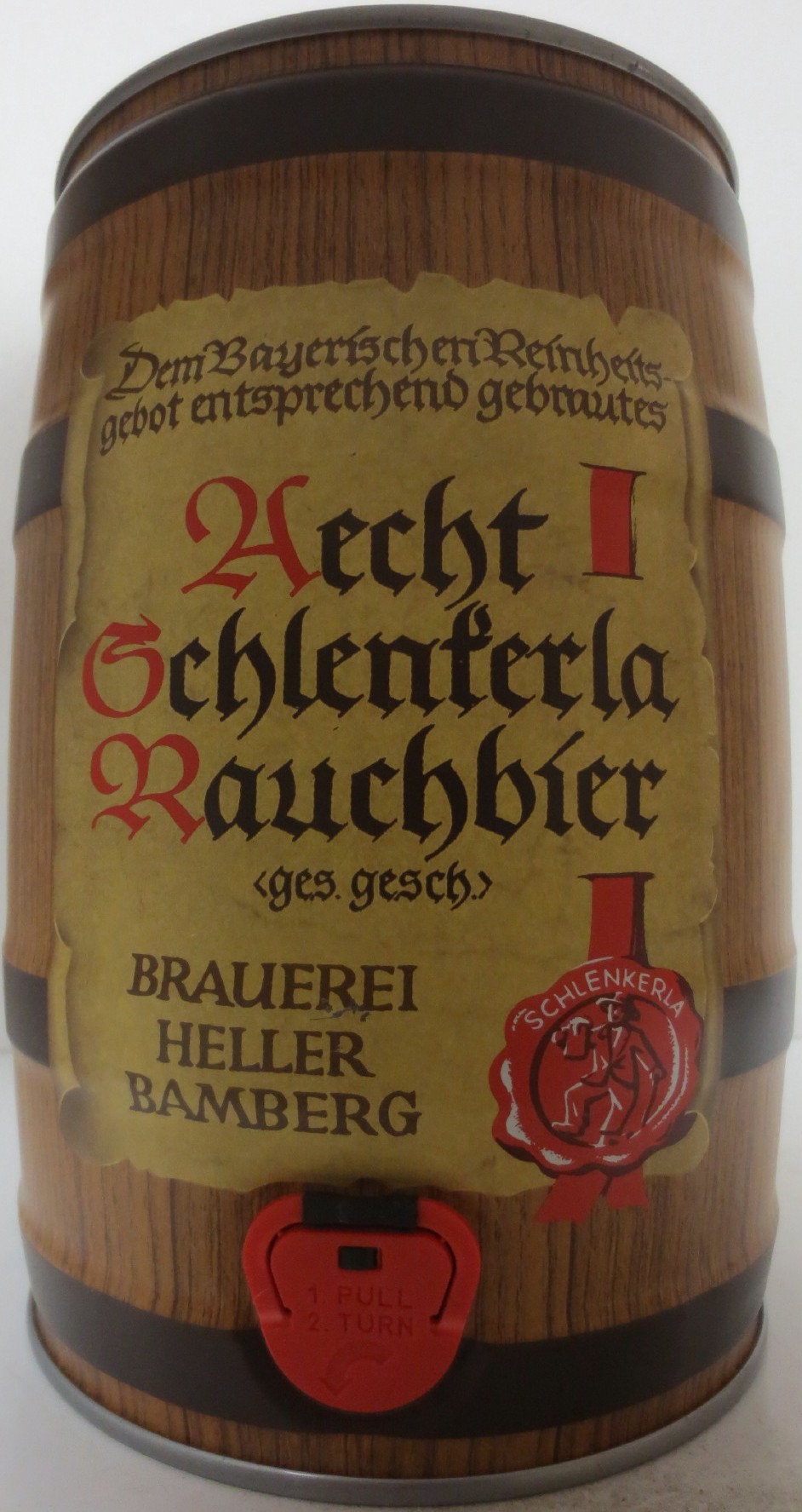Aecht Schenkerla Rauchbier BRAUEREI HELLER BAMBERG (5L) Nr.5 