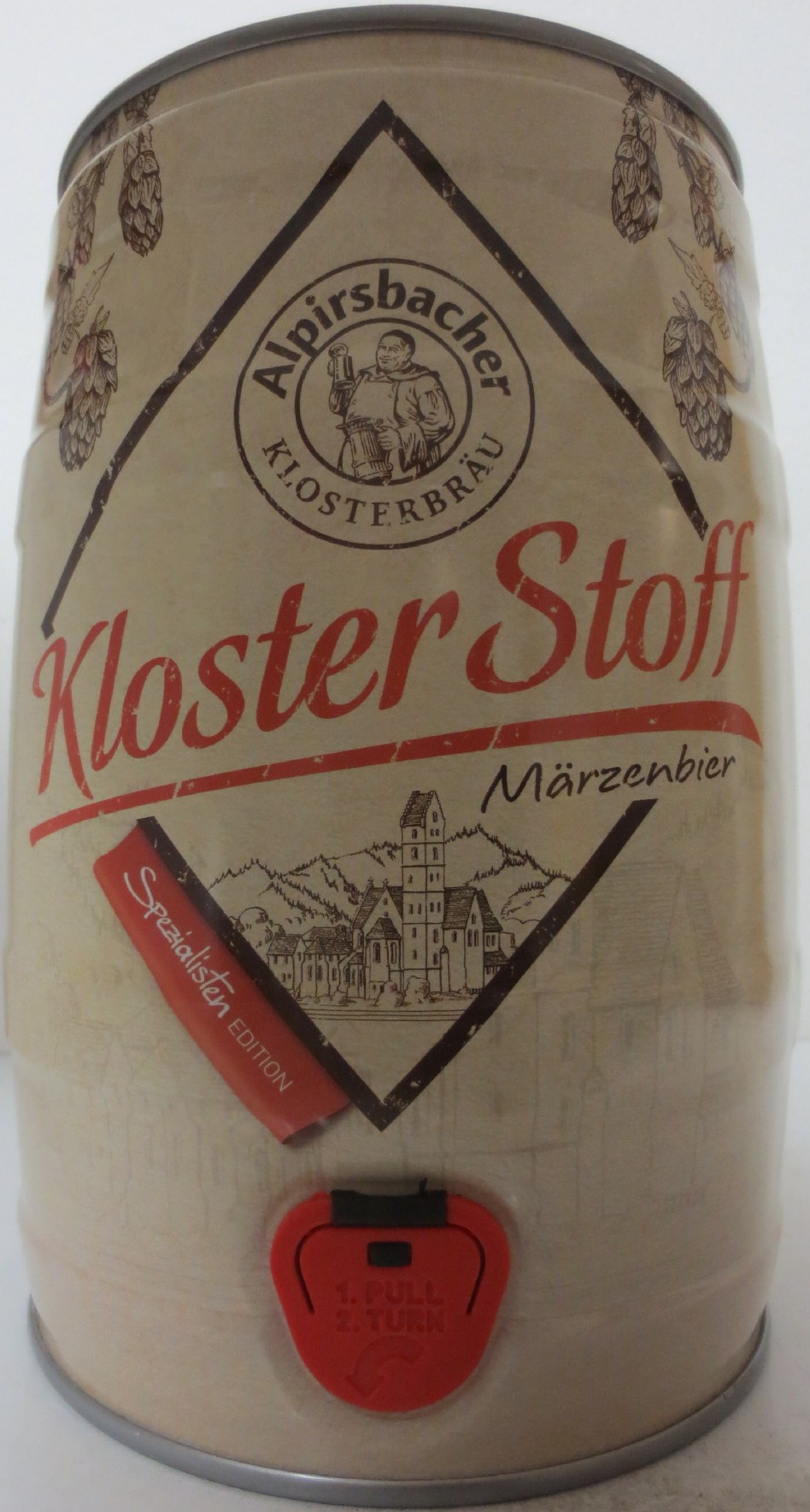 Alpirsbacher KLOSTERBRÄU Kloster Stoff Märzenbier Spezialisten EDITION (5L) Nr.1 