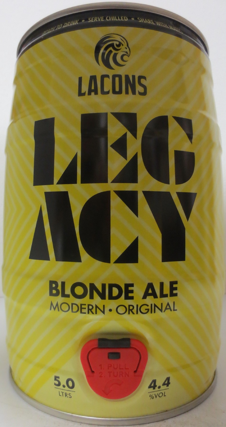 LACONS LEG ACY BLONDE ALE MODERN.ORIGINAL (5L) Nr.1  