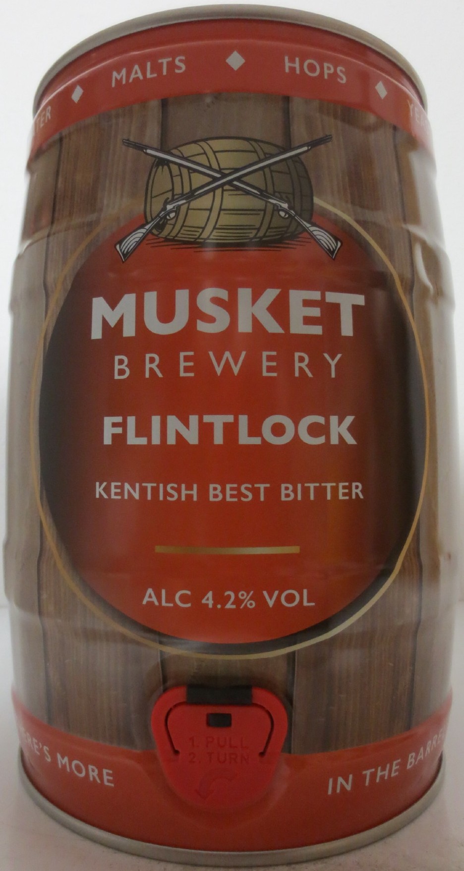 MUSKET BREWERY FLINTLOCK KENTISH BEST BITTER (5L) Nr.1