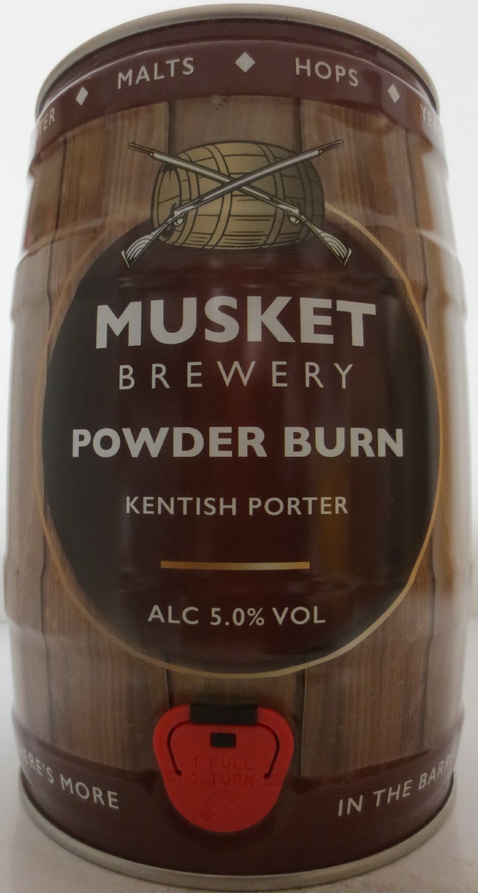 MUSKET BREWERY POWDER BURN KENTISH PORTER (5L) Nr.1