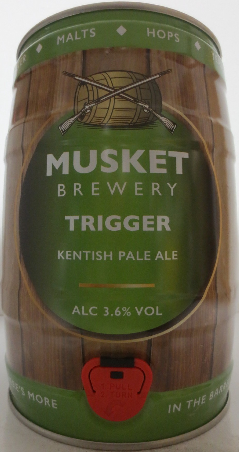 MUSKET BREWERY TRIGGER KENTISH PALE ALE (5L) Nr.1 