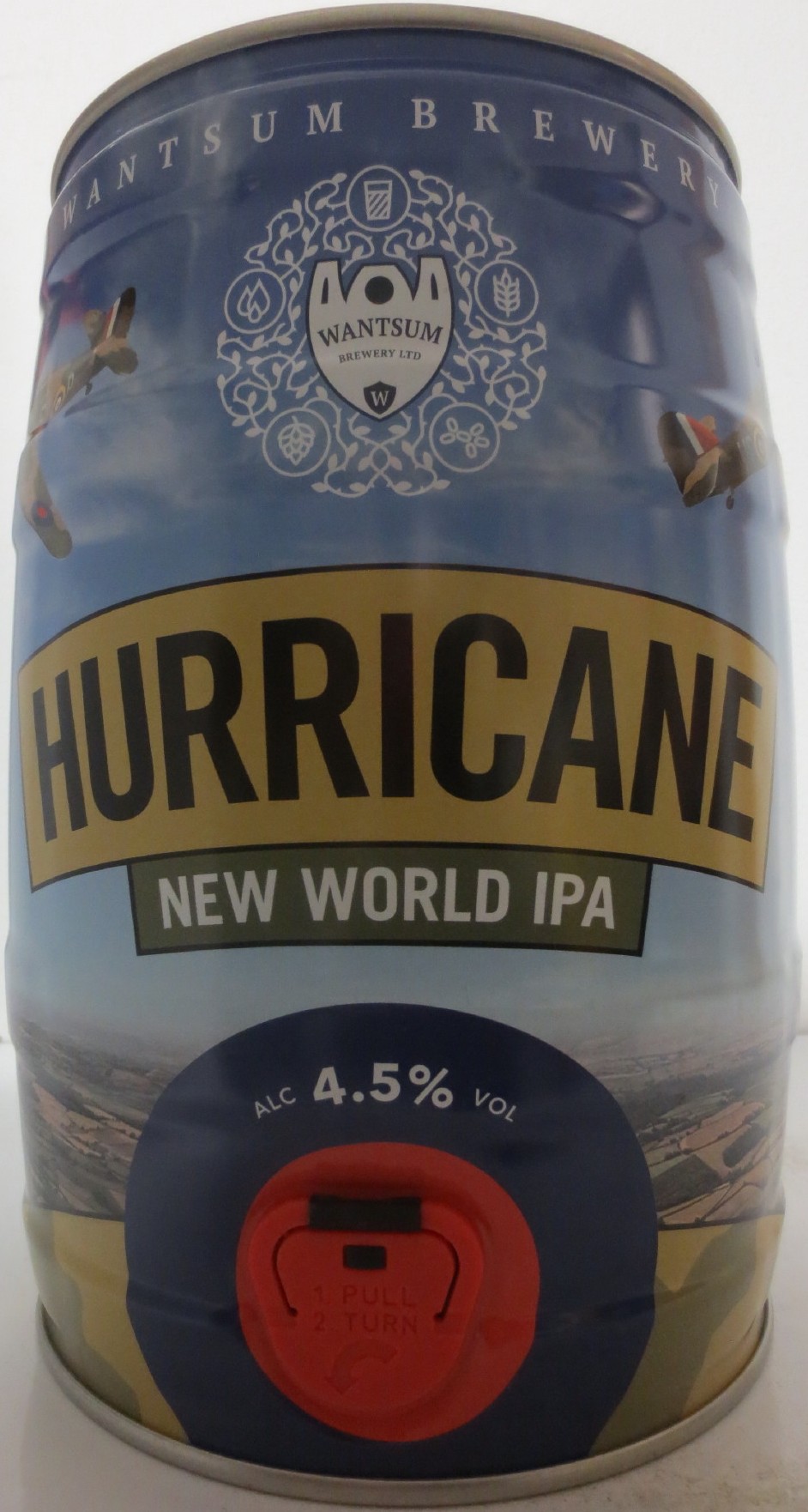 WANTSUM HURRICANE NEW WORL IPA  ALC 4.5% VOL (5L) Nr.1